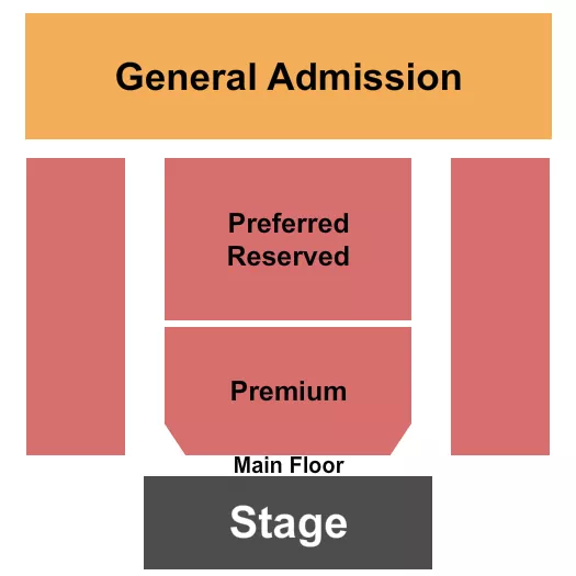 PARKWAY THEATER MN ENDSTAGE 4 Seating Map Seating Chart
