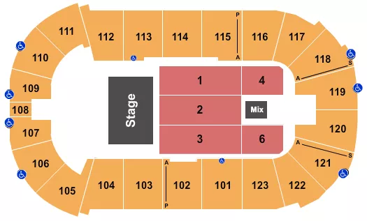 HALF HOUSE 2 Seating Map Seating Chart