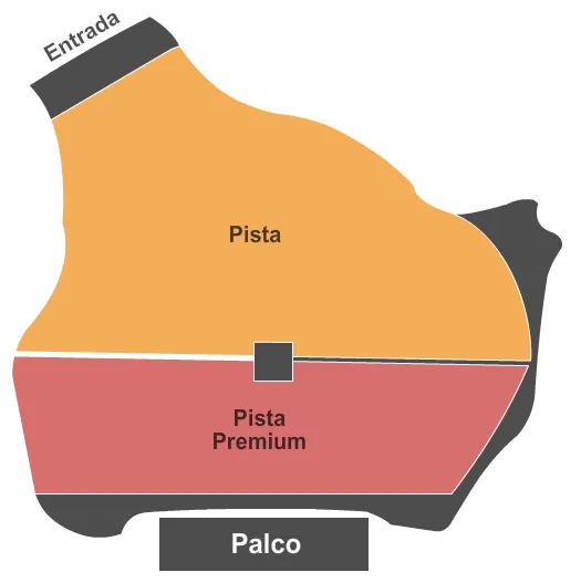 DAVID GILMOUR Seating Map Seating Chart