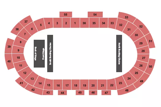 PENNSYLVANIA FARM SHOW COMPLEX EXPO CENTER CONCERT Seating Map Seating Chart