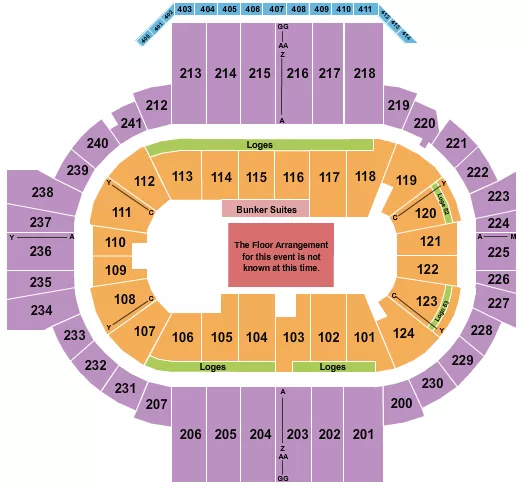 GENERIC FLOOR Seating Map Seating Chart