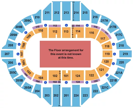 GENERIC FLOOR Seating Map Seating Chart