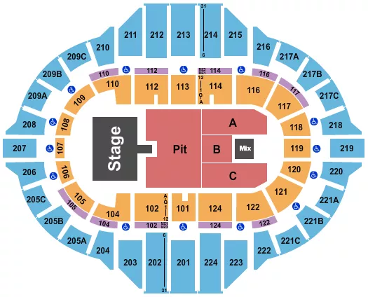 JON PARDI Seating Map Seating Chart