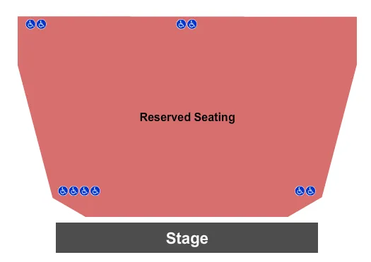 END STAGE Seating Map Seating Chart