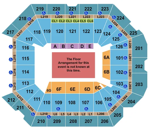 GENERIC FLOOR Seating Map Seating Chart