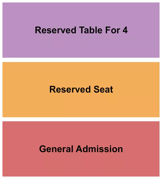 GA RESERVED Seating Map Seating Chart