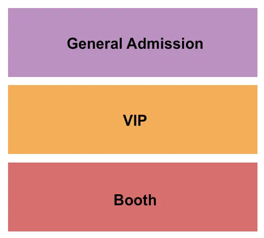 GA VIP BOOTH Seating Map Seating Chart