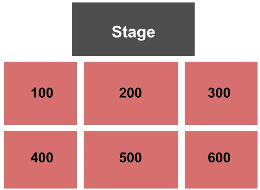 ENDSTAGE 2 Seating Map Seating Chart