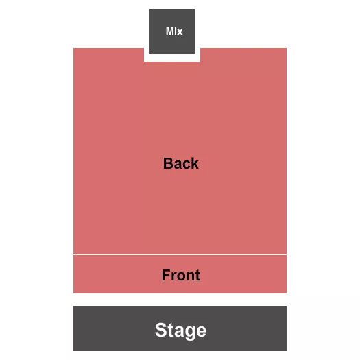 FRONT BACK Seating Map Seating Chart
