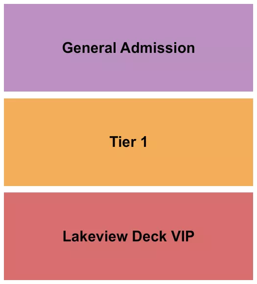 GA TIER VIP Seating Map Seating Chart