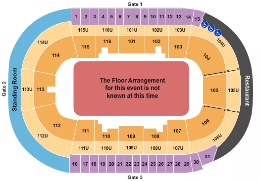 GENERIC FLOOR Seating Map Seating Chart