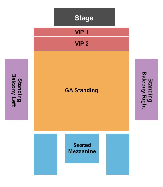QUEEN ELIZABETH THEATRE TORONTO GA FLR RSV BALC VIP 1 2 Seating Map Seating Chart