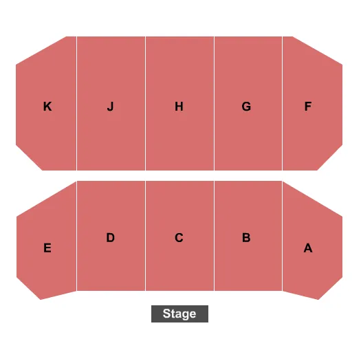 ENDSTAGE Seating Map Seating Chart