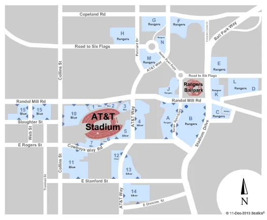 PARKING Seating Map Seating Chart