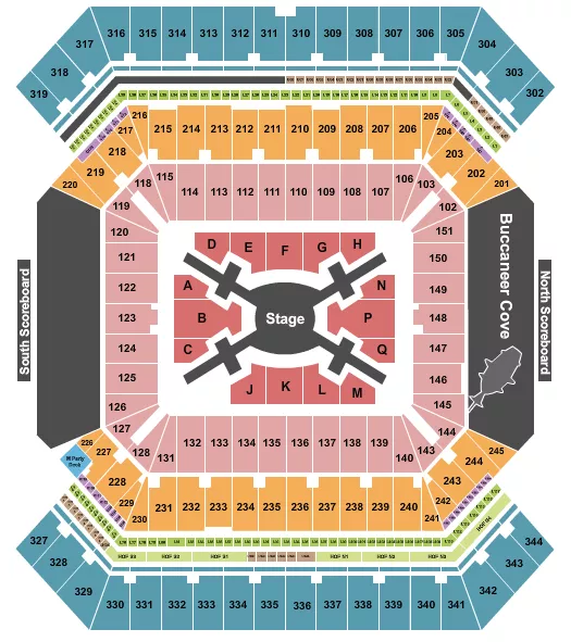 BTS Seating Map Seating Chart