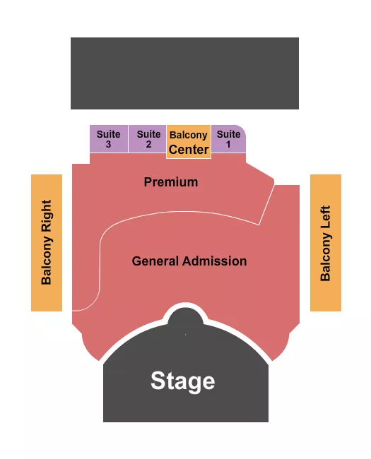 GA PREMIUM SUITES Seating Map Seating Chart