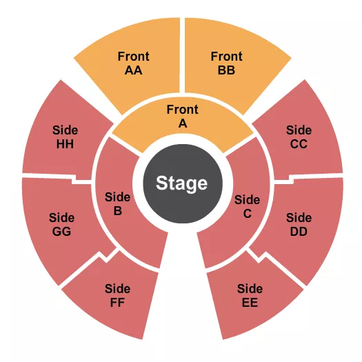 CIRCUS Seating Map Seating Chart