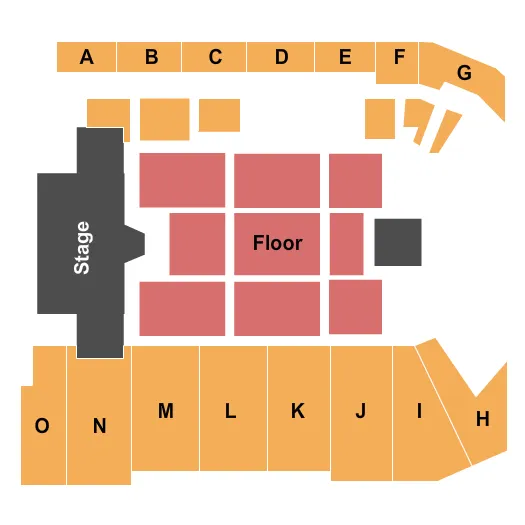 HEDLEY Seating Map Seating Chart