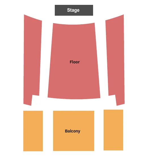 RIALTO THEATER CO ENDSTAGE Seating Map Seating Chart