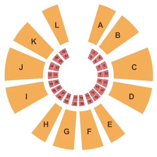 UNIVERSOUL CIRCUS Seating Map Seating Chart