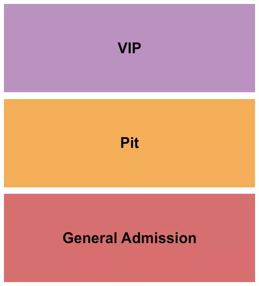 GA VIP PIT Seating Map Seating Chart