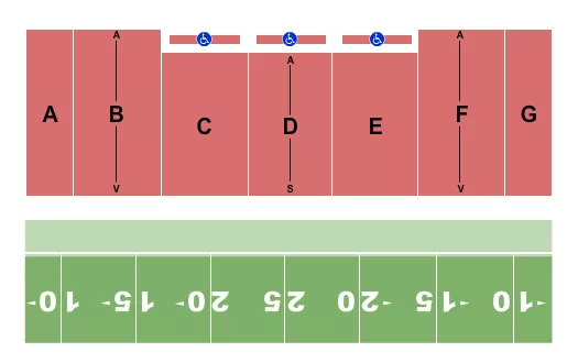 DCI Seating Map Seating Chart