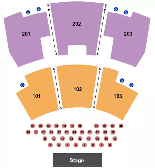 ENDSTAGE TABLES Seating Map Seating Chart