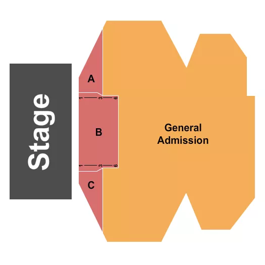 RSV GA Seating Map Seating Chart