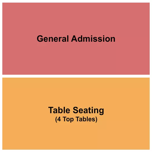 GA TABLES 3 Seating Map Seating Chart
