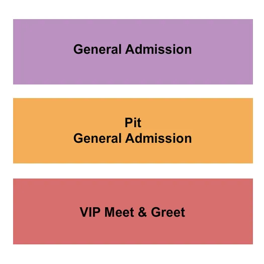 RIVERFRONT PARK FORT SMITH KOE WETZEL Seating Map Seating Chart