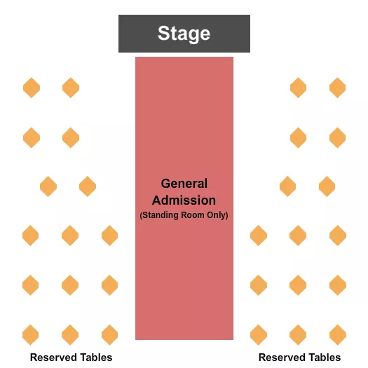 RIVERSIDE CASINO GOLF RESORT GA TABLES Seating Map Seating Chart