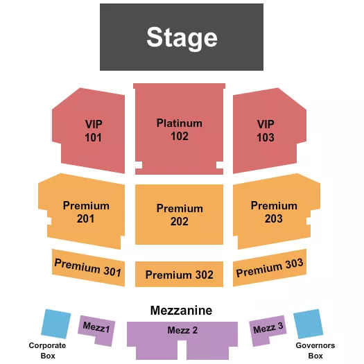 END STAGE 3 Seating Map Seating Chart
