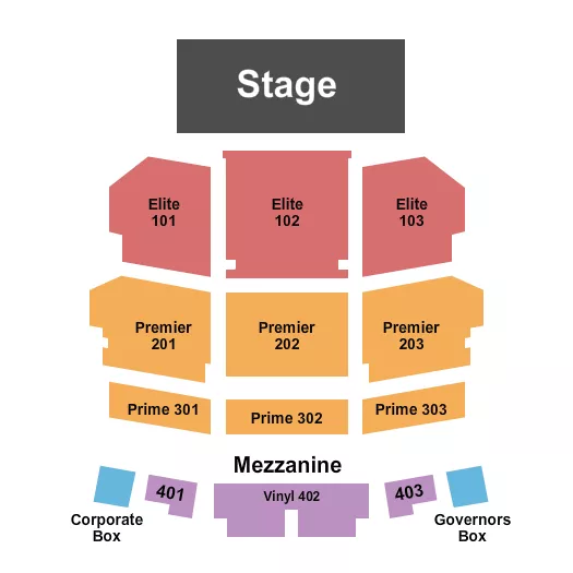 END STAGE 2 Seating Map Seating Chart