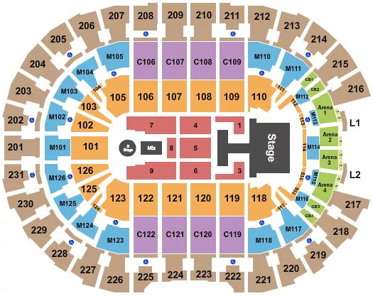 DESCENDANTS Seating Map Seating Chart
