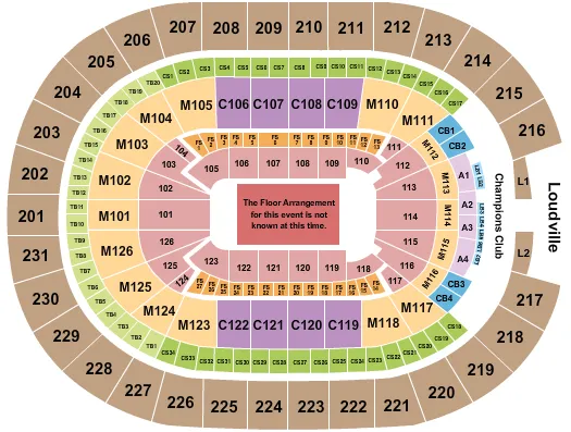 GENERIC FLOOR Seating Map Seating Chart