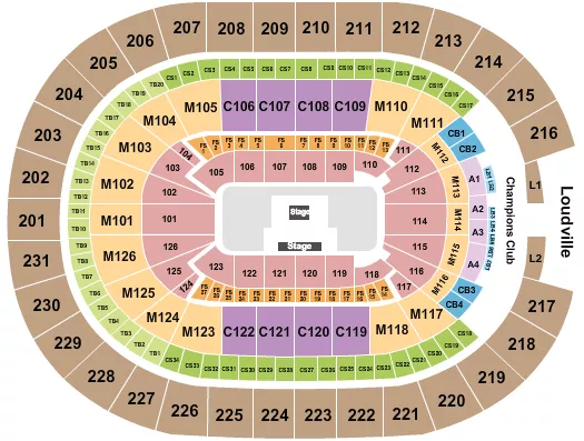 GREATER CLEVELAND SPORTS AWARDS Seating Map Seating Chart