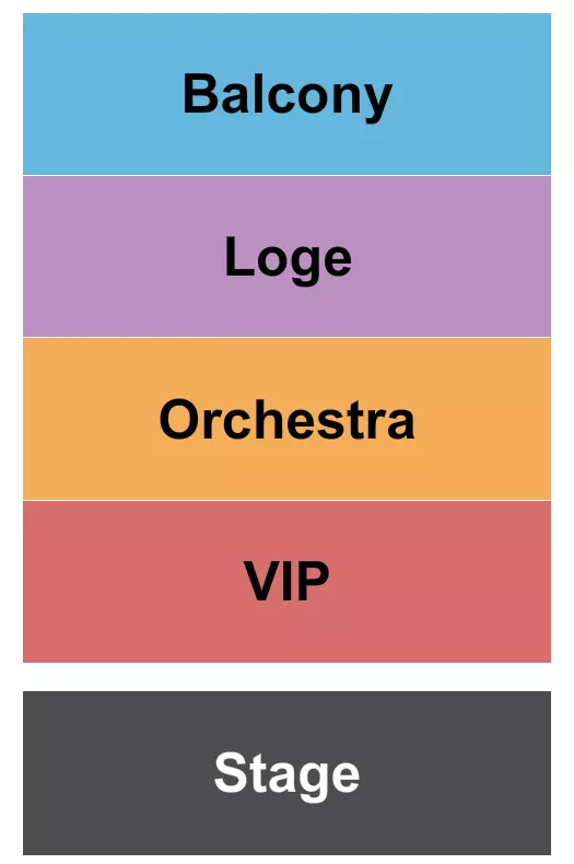 CANDLELIGHT Seating Map Seating Chart