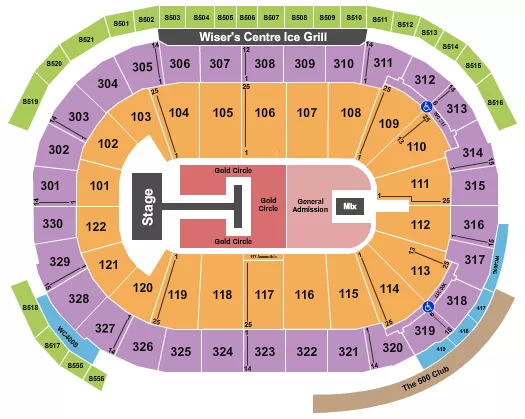 SHUBH Seating Map Seating Chart