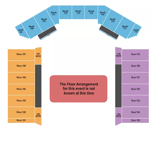 GENERIC FLOOR Seating Map Seating Chart