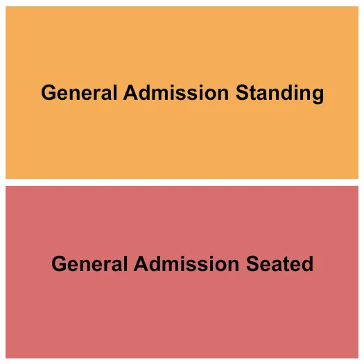 ROXY THEATRE CA GA SEATED STANDING Seating Map Seating Chart