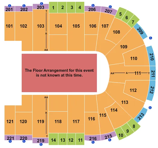 GENERIC FLOOR Seating Map Seating Chart