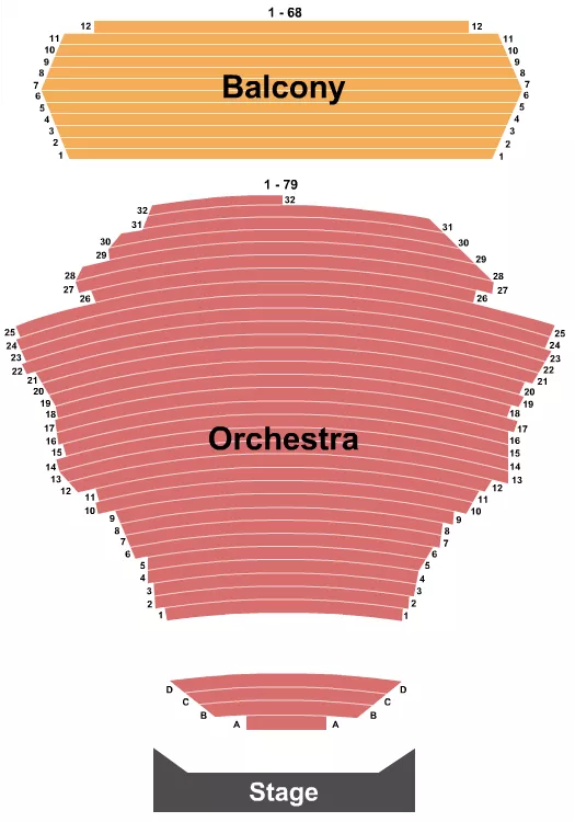 ENDSTAGE 2 Seating Map Seating Chart