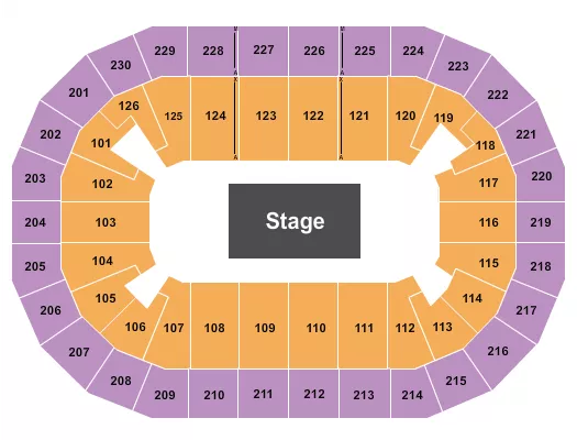 CIRCUS Seating Map Seating Chart