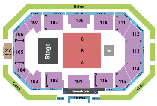 COCOMELON Seating Map Seating Chart
