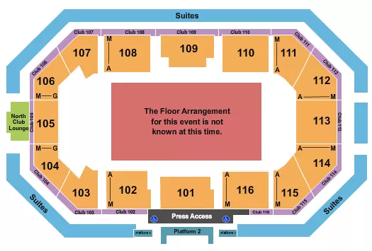 GENERIC FLOOR Seating Map Seating Chart
