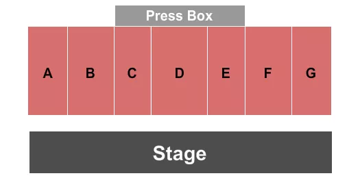 DCI Seating Map Seating Chart
