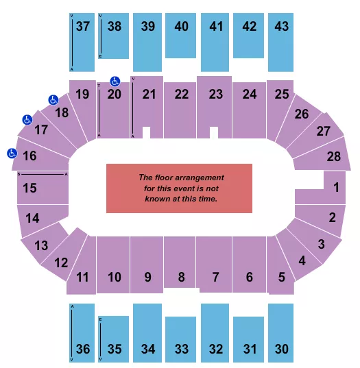 GENERIC FLOOR Seating Map Seating Chart