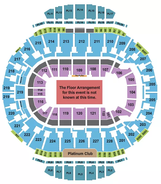 GENERIC FLOOR Seating Map Seating Chart