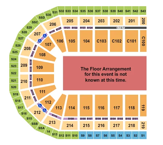 GENERIC FLOOR Seating Map Seating Chart