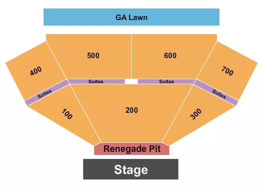 SEASCAPE GOLF BEACH AND TENNIS RESORT ROCKIN IN PARADISE Seating Map Seating Chart